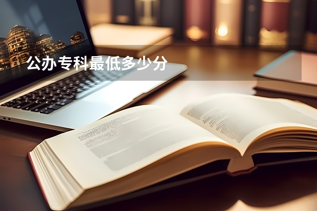 公办专科最低多少分