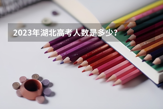 2023年湖北高考人数是多少？