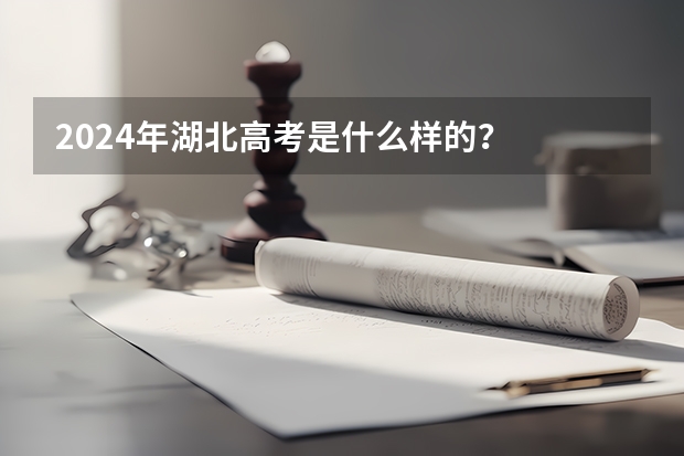 2024年湖北高考是什么样的？