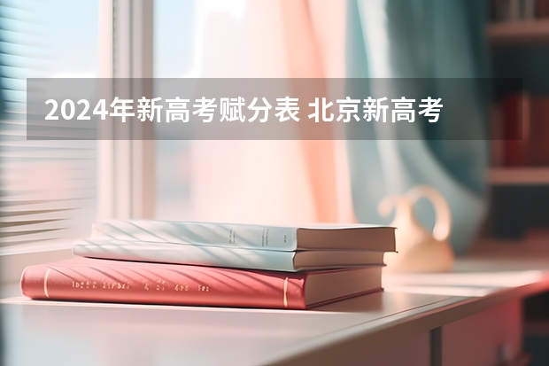 2024年新高考赋分表 北京新高考是从哪一年开始实行？