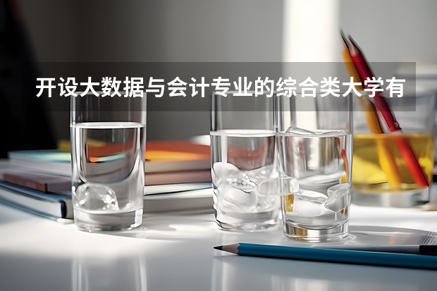 开设大数据与会计专业的综合类大学有哪些