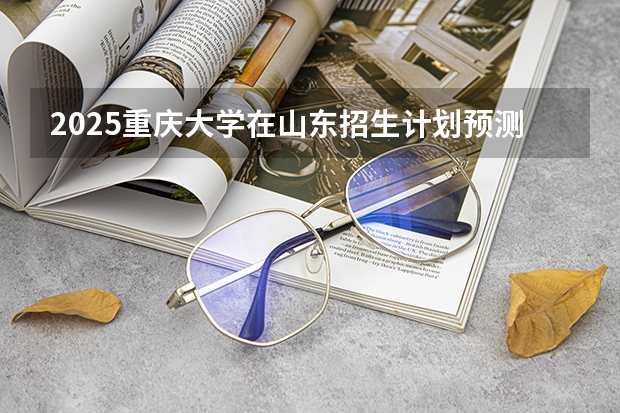 2025重庆大学在山东招生计划预测