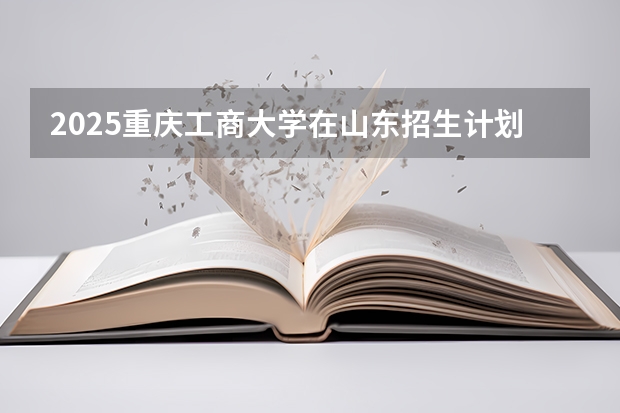 2025重庆工商大学在山东招生计划预测