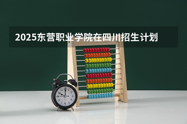 2025东营职业学院在四川招生计划预测