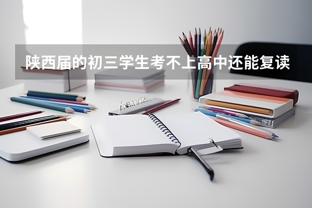 陕西届的初三学生考不上高中还能复读吗?