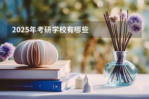 2025年考研学校有哪些