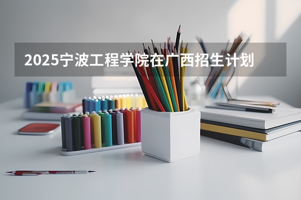 2025宁波工程学院在广西招生计划预测