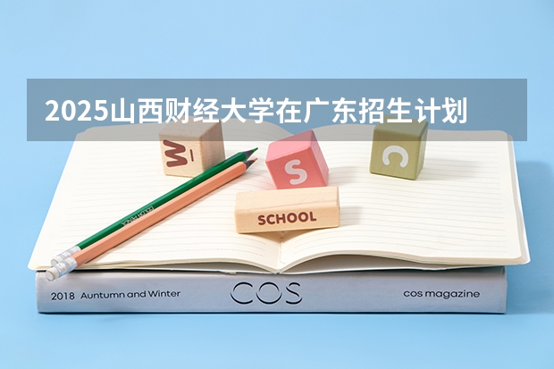 2025山西财经大学在广东招生计划人数