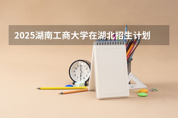 2025湖南工商大学在湖北招生计划人数