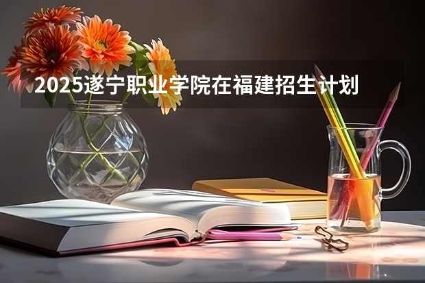 2025遂宁职业学院在福建招生计划人数