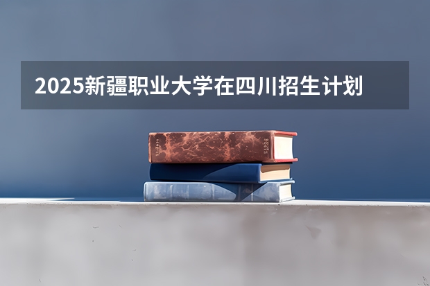 2025新疆职业大学在四川招生计划人数